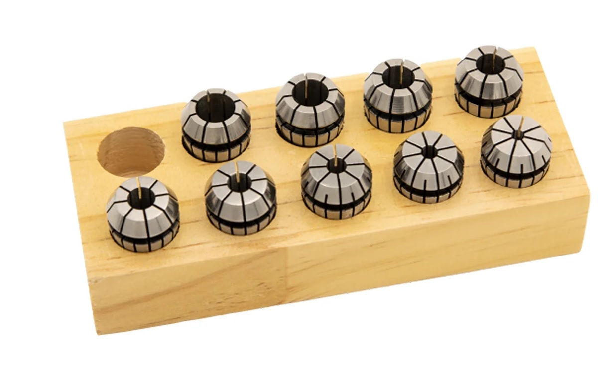 Picture of HPI Pioneer08 MSet 9PCS 10UM Collet ER08 Set